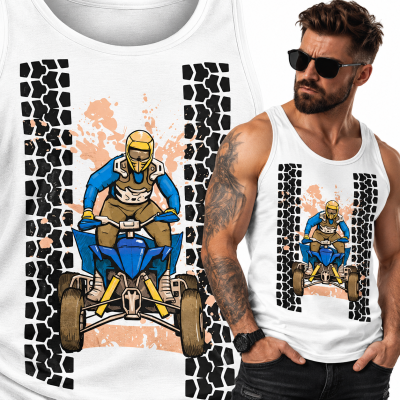 TANK TOP ŚMIESZNY MOTORYZACYJNE QUAD 3